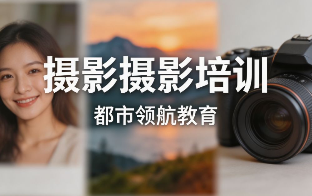 东莞都市领航教育-摄影摄像剪辑培训：零基础怎么学，2个月掌握上岗技能