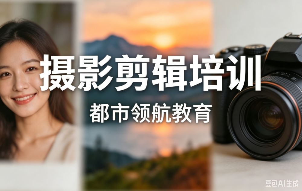 2026都市领航教育摄影剪辑新课上线｜扎根东莞产业带，接单就业双轨变现，零基础也能入行